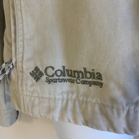 Columbia jacket hiking layer stone washed cloth Utility M - Picture 4 of 16